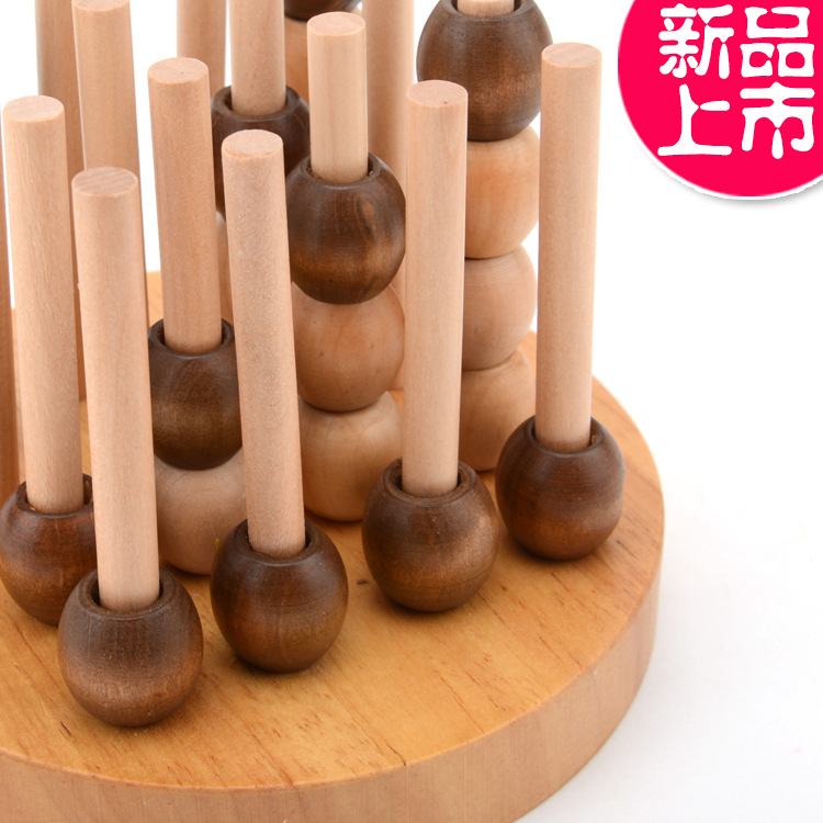 Juego de escritorio tridimensional de cuatro piezas de ajedrez desafío inteligencia espacio pensamiento 5-99 años de edad juguetes educativos ejercicio práctico Y101