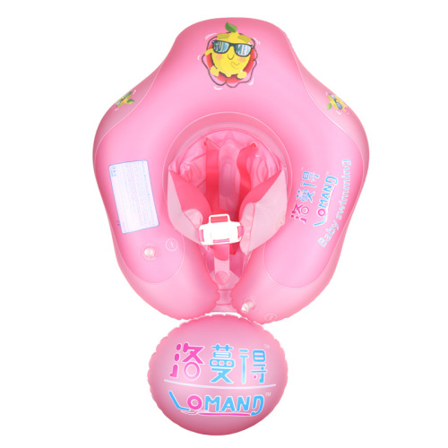 New Lomand Infant Swimming Ring with Thick Anti-Flip and Anti-Choking Supine Ring, Featuring a Seated Pocket and Floating Ball for Infant Underarm Ring