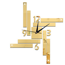 厂家批发跨境爆款 大尺寸艺术挂钟欧式客厅钟表DIY时钟创意墙贴钟