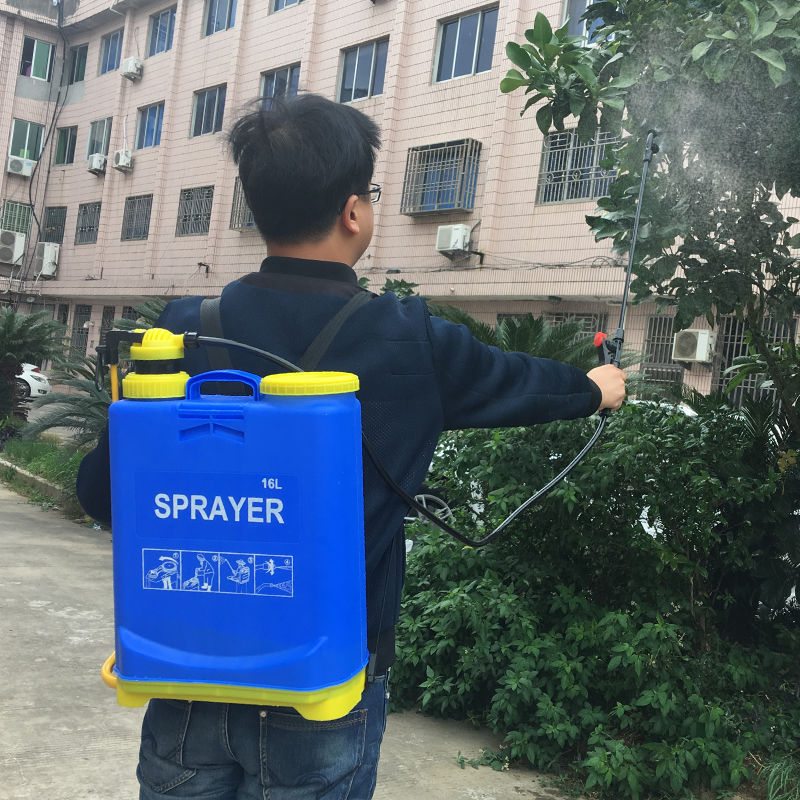 Pulverizador manual de pesticidas Bochen de 16L, tipo mochila portátil, en stock, pulverizador de insecticidas de 20L, pulverización eficiente.