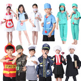 Детский костюм, униформа врача, униформа медсестры, полиция, косплей