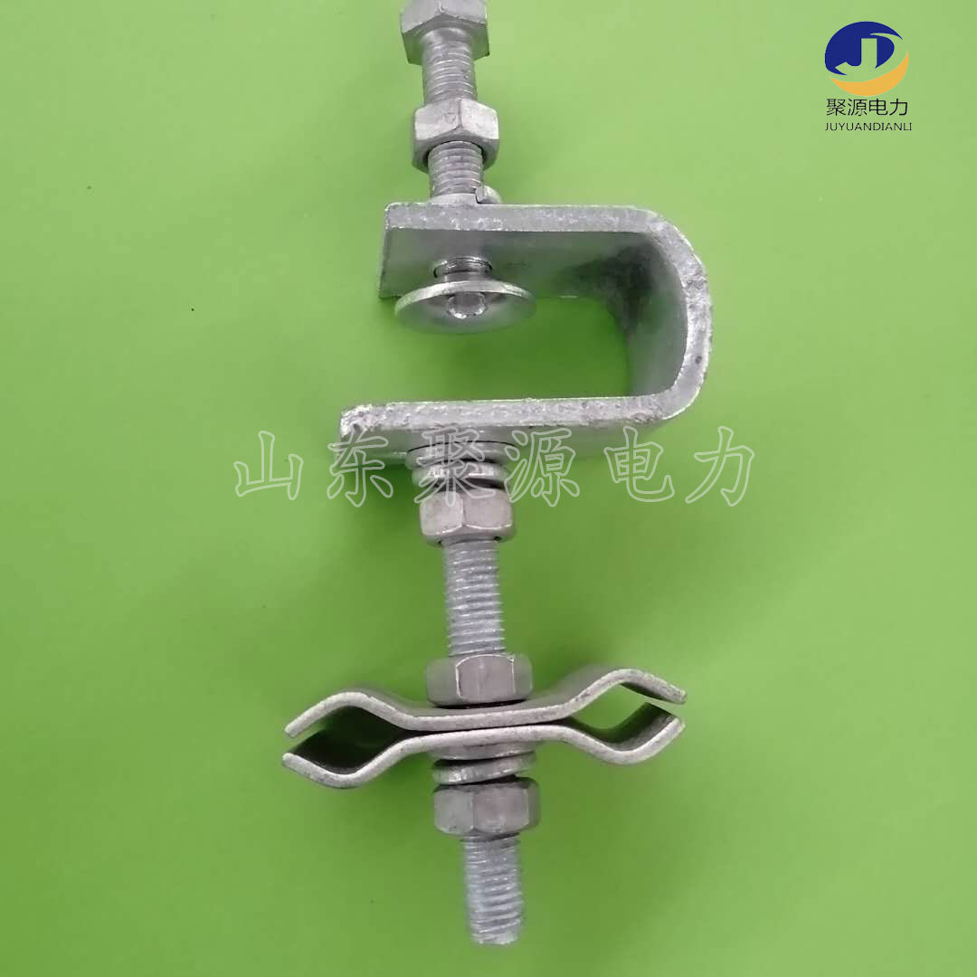 OPGW光缆金具厂家 引下夹具OPGW光缆塔用引下线夹 光缆固定工具