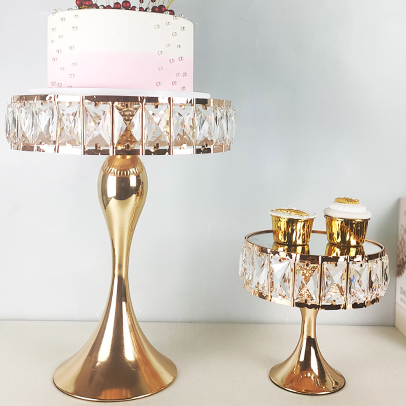 European -style wedding props ornament iron cake shelf home…