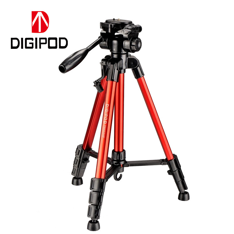 厂家直销缔杰TR562F轻型三脚架多功能便携三脚架单反数码支架批发