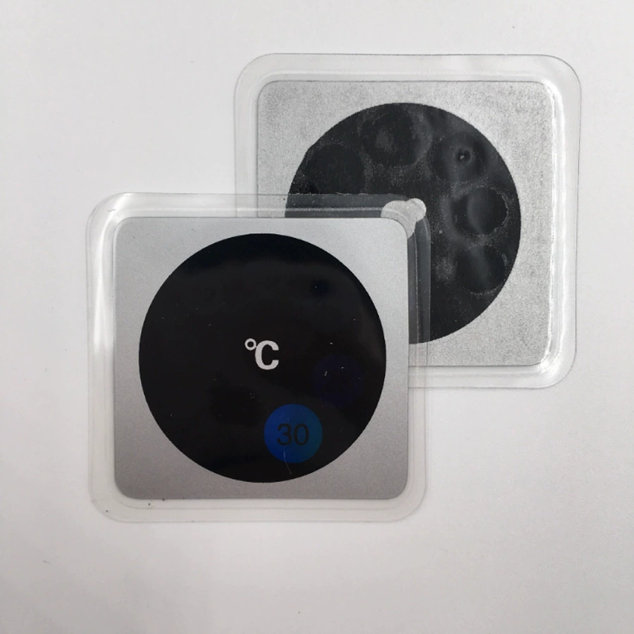 Домашний текстиль для одежды для термометров Аксессуары для пластиковой печати для одежды стандарт температуры для одежды квадратный термометр для измерения температуры