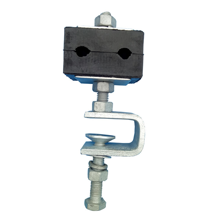 非金属光缆固定夹具引下线夹 ADSS光缆用绝缘引下线夹