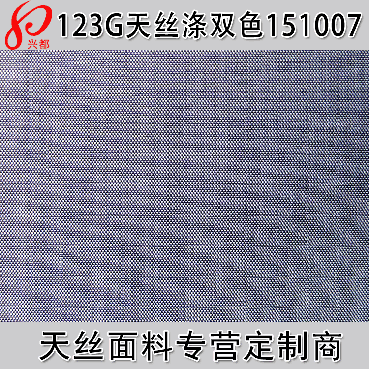 梭织天丝涤面料 123g春夏薄款时装面料 62%天丝38%涤仿牛仔布
