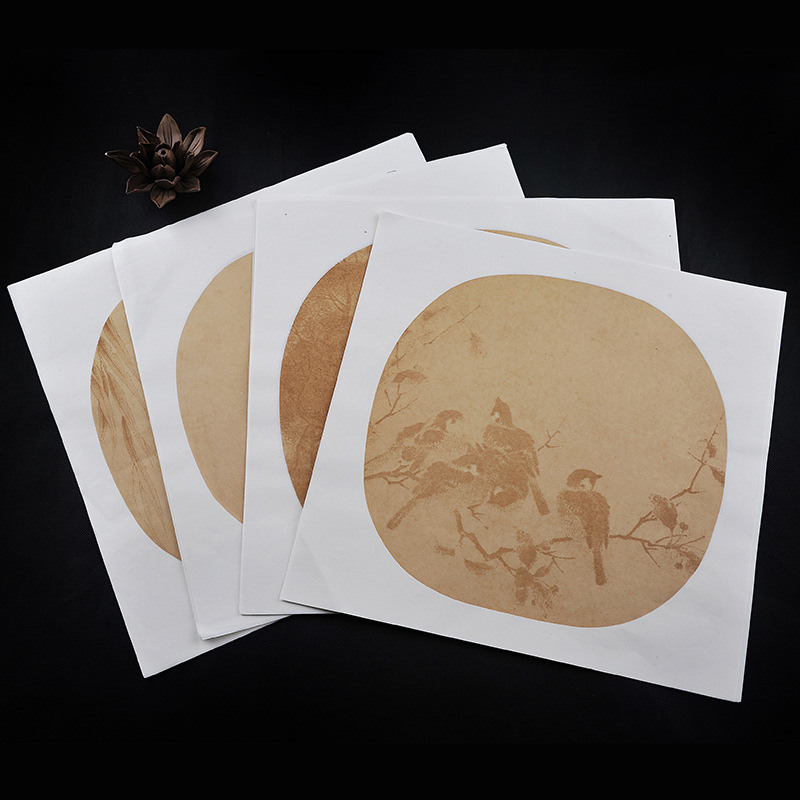 安徽泾县宣纸复古七分熟小楷书法创作美术毛笔字小品纸国画软笔