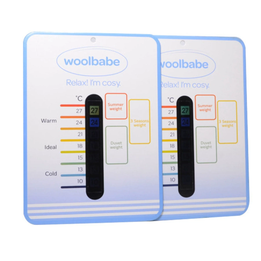 Карта тестирования температуры в помещении Чувствительный к температуре ЖК-дисплей с изменением цвета Развивающий цвет Наклейка на термометр для помещений Детский спальный мешок Температурная карта