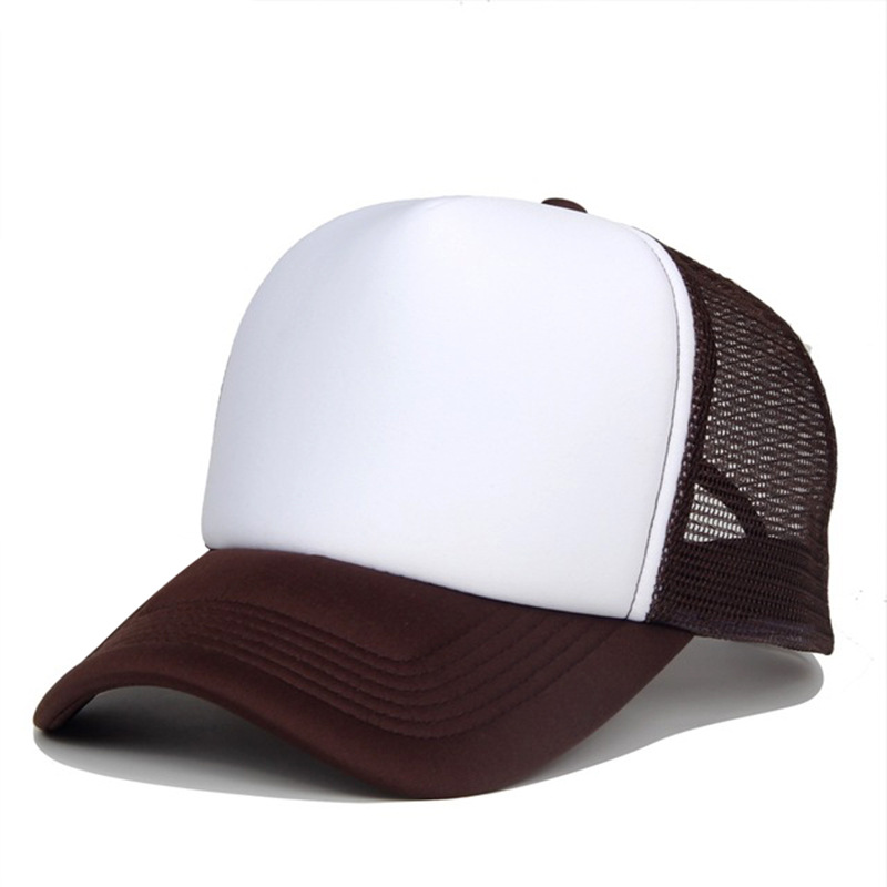 Gorra de camionero tapa de carga tapa de malla sombrero de Sol de alta calidad para adultos tablero de luz de béisbol tapa de malla publicitaria personalizable
