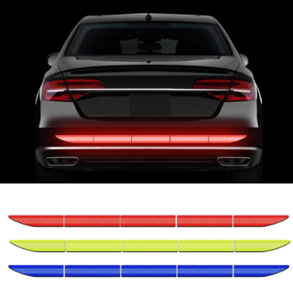 Cross -border large long reflector stickers rear car tail box car…