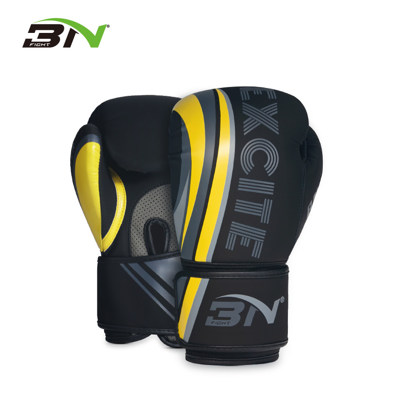 BN 10/12oz full finger Sanda fighting boxing gloves adult taekwondo martial arts fighting Muay Thai boxing gloves