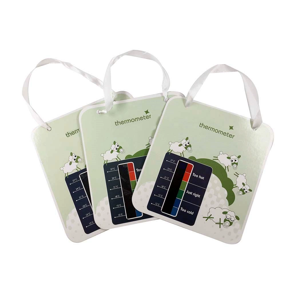 Поставка мультяшной карты температуры в помещении детский спальный мешок температурная карта мягкие магнитные наклейки на холодильник могут быть напечатаны с логотипом