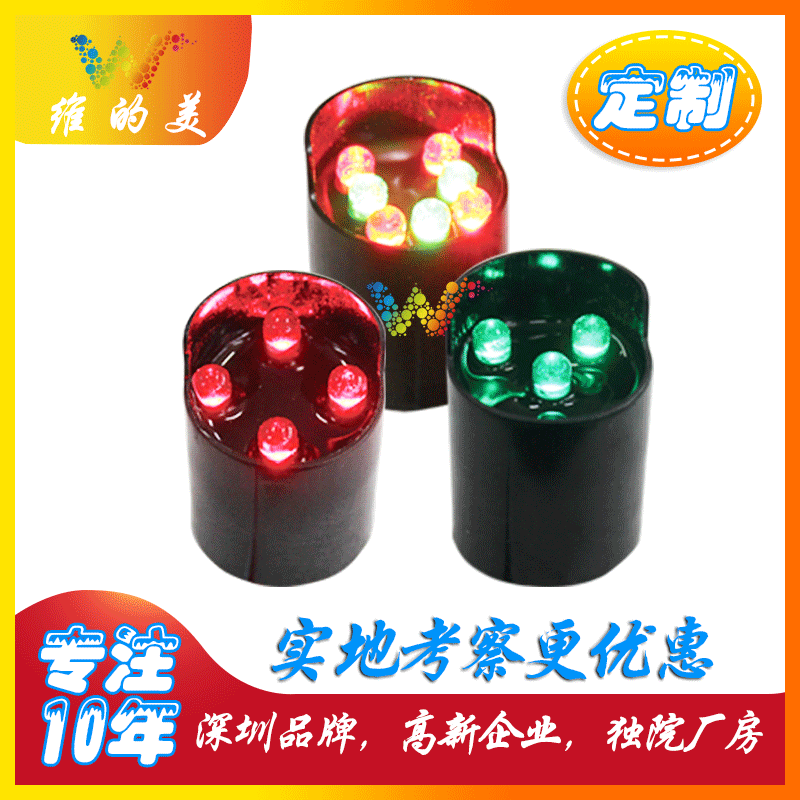 Fábrica directa tubo de píxeles LED tubo de píxeles LED 52mm lámpara redonda amarilla luz del dosel tubo de píxeles tubo de píxeles image 2