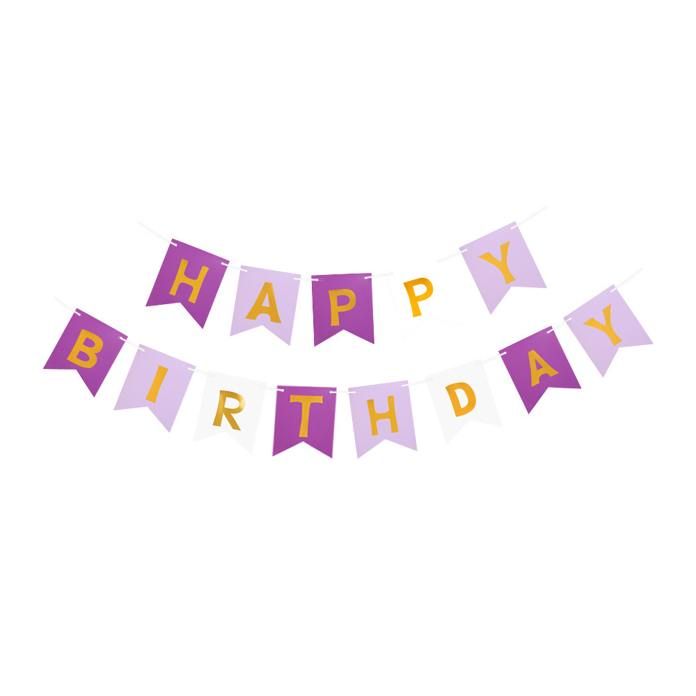 Bandera de cumpleaños estilo 2026, decoración para fiestas, pancarta con letras de feliz cumpleaños, bandera colgante con diseño de cola de pez