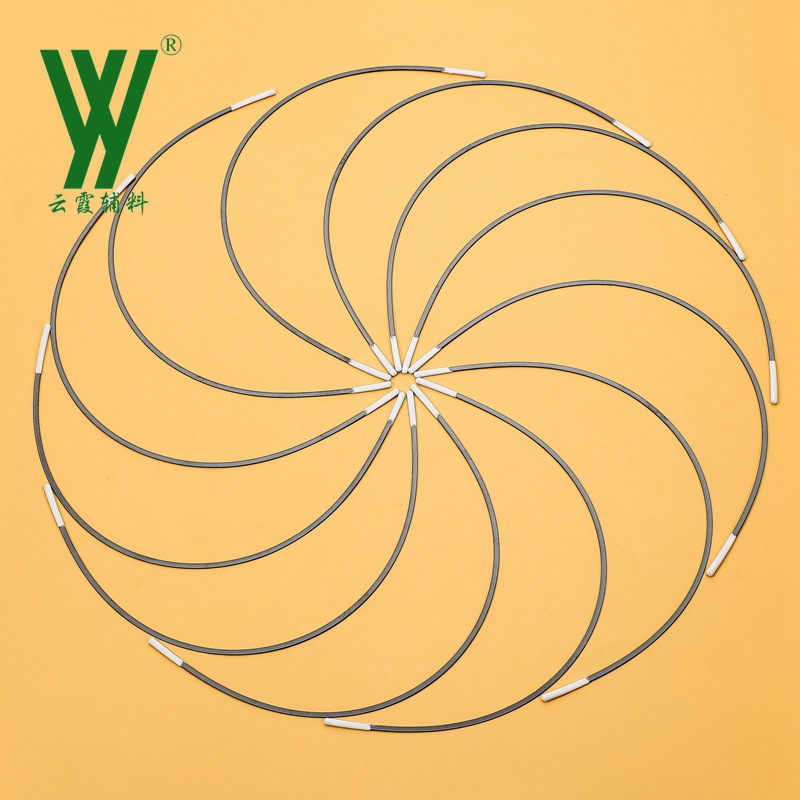 高档文胸记忆合金扁线钢圈 不生锈不变形高质量钢托钛镍记忆钢圈