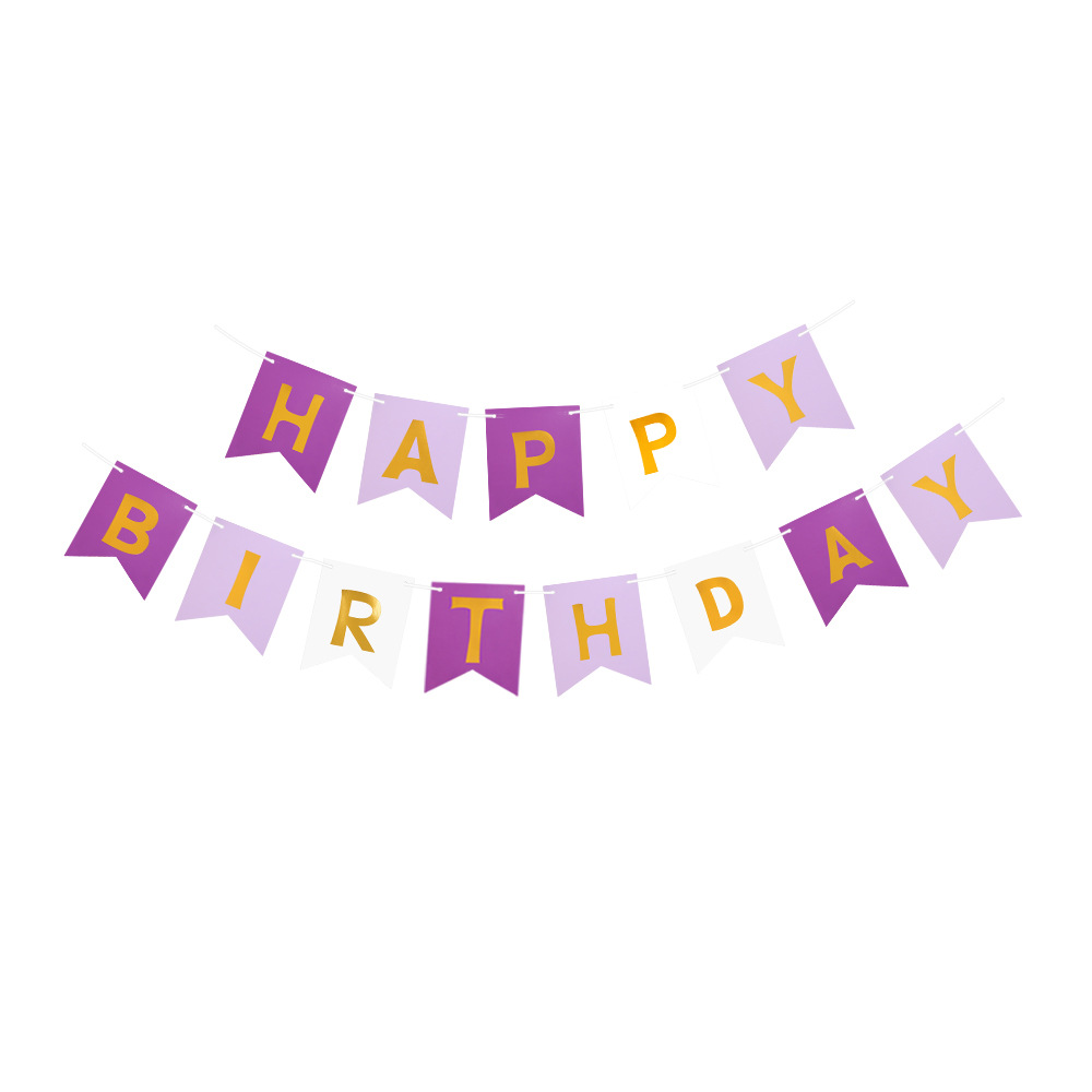 Bandera de cumpleaños estilo 2026, decoración para fiestas, pancarta con letras de feliz cumpleaños, bandera colgante con diseño de cola de pez