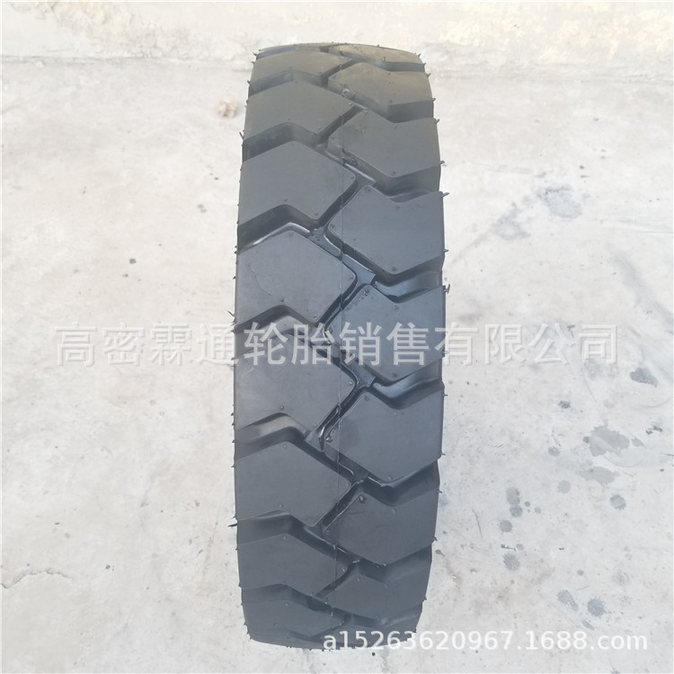 朝阳中策 工程叉车轮胎650-10 28x-15前后轮充气轮胎18层加厚款