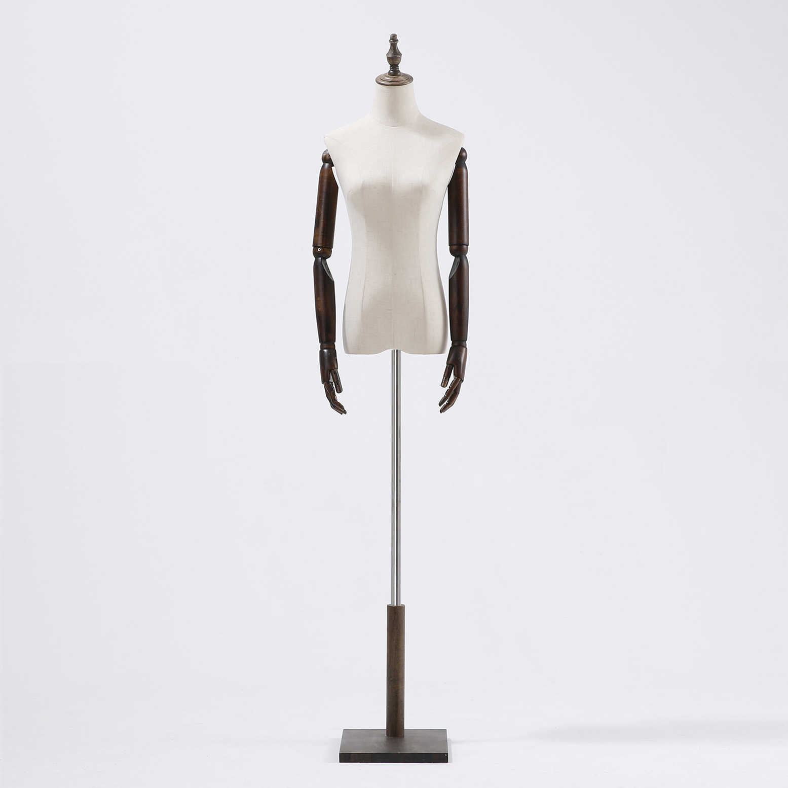 Maniquí Femenino de Medio Cuerpo para Vestidos de Novia