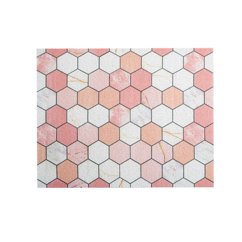 Alfombra de piso de anillo de seda Alfombra de puerta antideslizante nórdica Alfombra de pasillo Alfombra de pie de anillo de seda se puede cortar