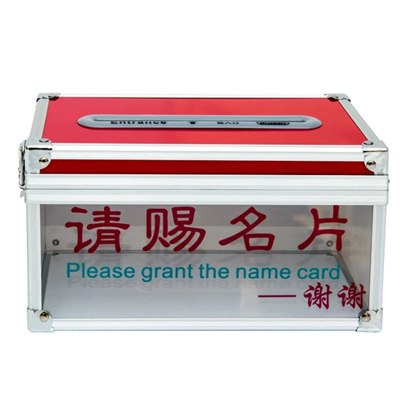 Стальной вместительный поднос для визитных карточек Jinlongxing