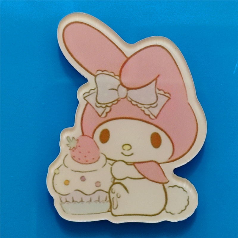 Harajuku Gemini acrílico broche de dibujos animados insignia bolsa accesorios periféricos DIY teléfono móvil Shell parche