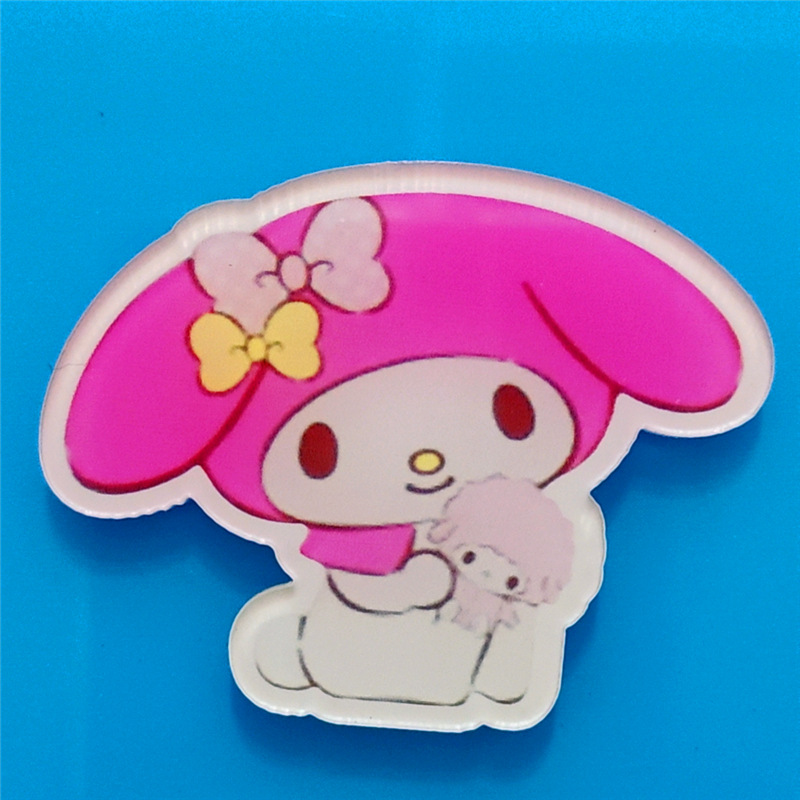 Harajuku Gemini acrílico broche de dibujos animados insignia bolsa accesorios periféricos DIY teléfono móvil Shell parche