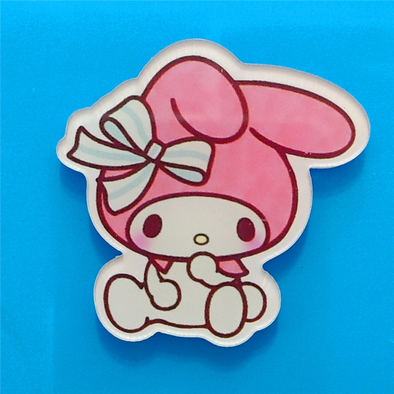 Harajuku Gemini acrílico broche de dibujos animados insignia bolsa accesorios periféricos DIY teléfono móvil Shell parche