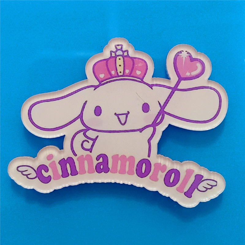 Harajuku Gemini acrílico broche de dibujos animados insignia bolsa accesorios periféricos DIY teléfono móvil Shell parche