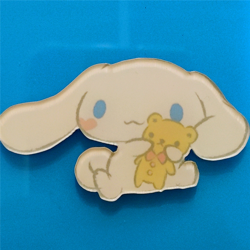 Harajuku Gemini acrílico broche de dibujos animados insignia bolsa accesorios periféricos DIY teléfono móvil Shell parche