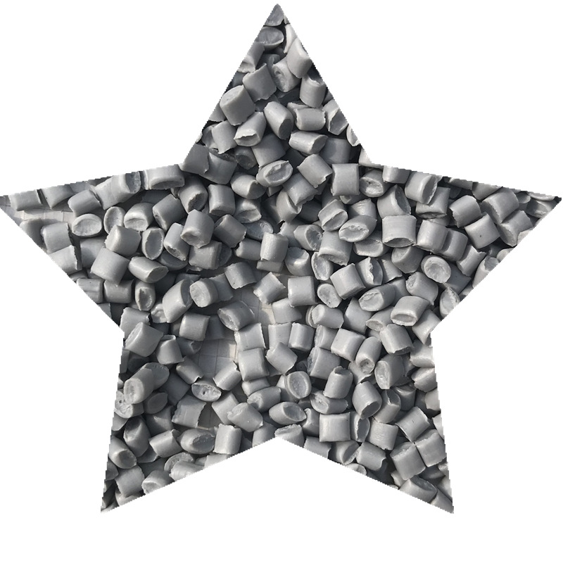 厂家优惠销售白灰蓝色各种PP再生塑料回料颗粒PP注塑环保材质