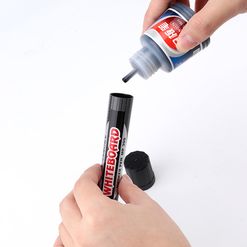 Bork Whiteboard Ink NO170 Whiteboard Pen Refill Compatible with Multiple Whiteboard Pens, Large Head Ink Bulk Wholesale