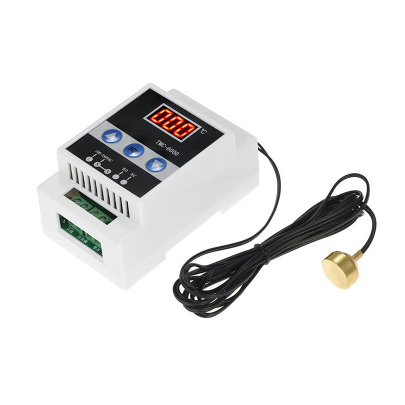 TMC-6 000 110-240V guide rail temperature regulator digital temperature controller thermostat refrigeration