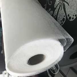 PA50克热熔胶网膜鞋面定型粘合双面胶膜皮革飞织面料透气高粘背胶