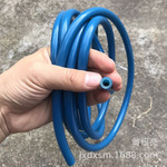帝星乳胶管厂家批发6*10蓝色双色乳胶管健身弹力水管2.2米每条