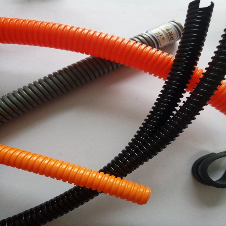 DN20双层开口波纹管价格 尼龙波纹管厂家