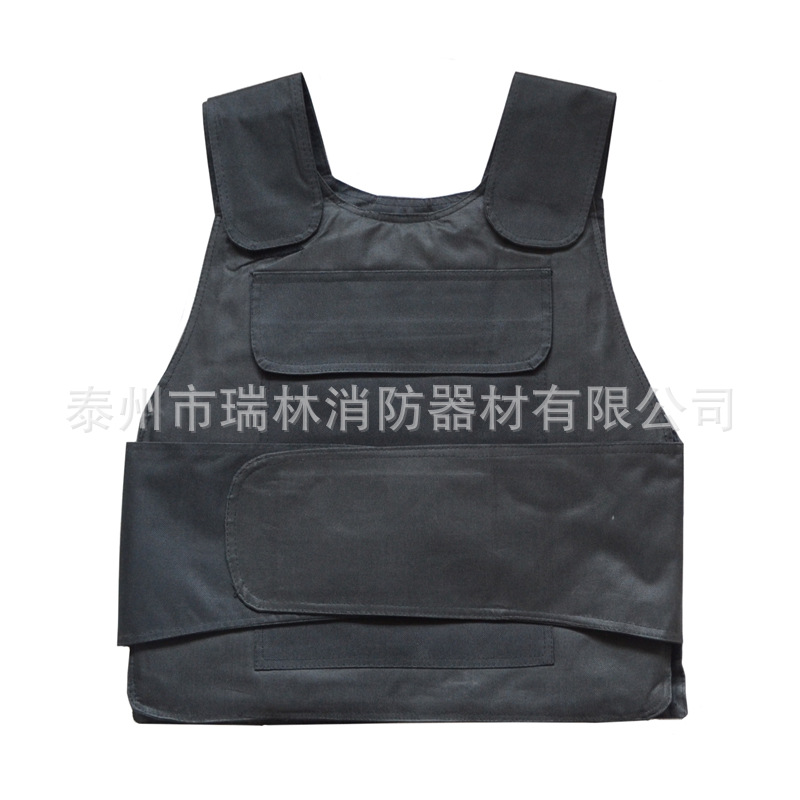 厂家直供学校保安防护背心 执勤工作防刺服 安保器材轻便马甲批发