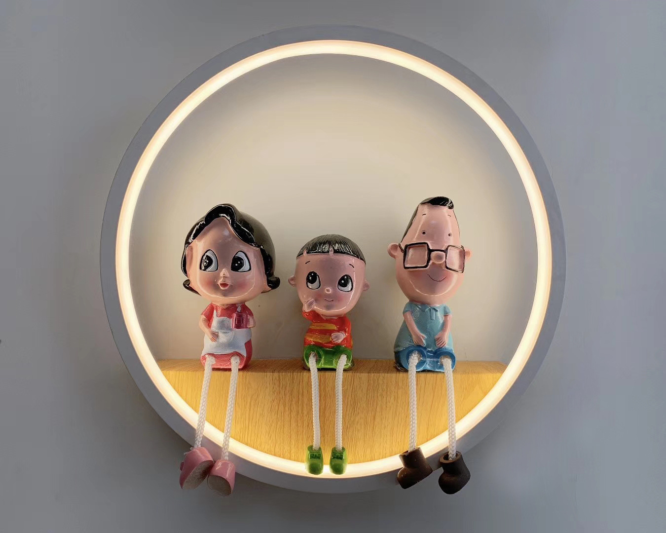 lámpara de pared nórdica lámpara de cabecera pasillo escalera de niños lámpara de cabeza creativa sala de estar cabecera dormitorio lámpara de pared de red ahora
