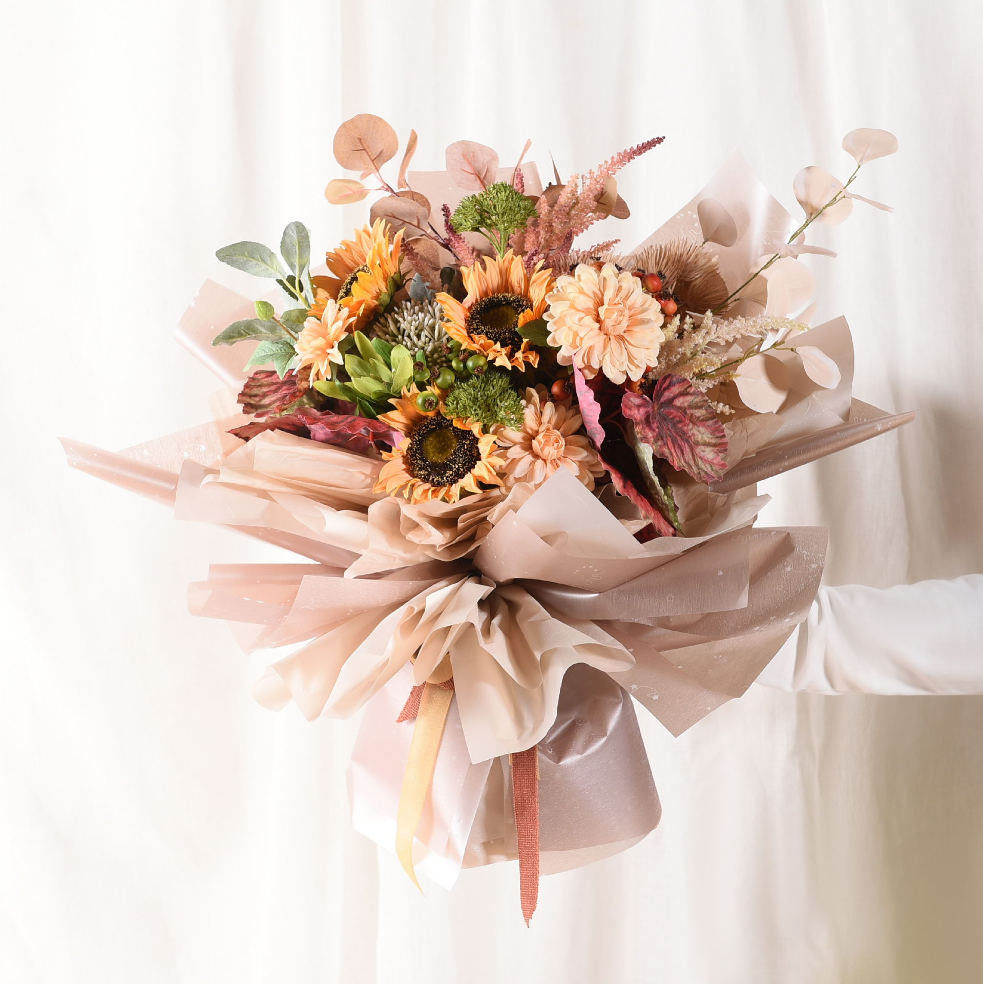 Lizhiran Mai Ami Constellation Series Ramo impermeable Arte floral Papel florería Material de embalaje de regalo al por mayor