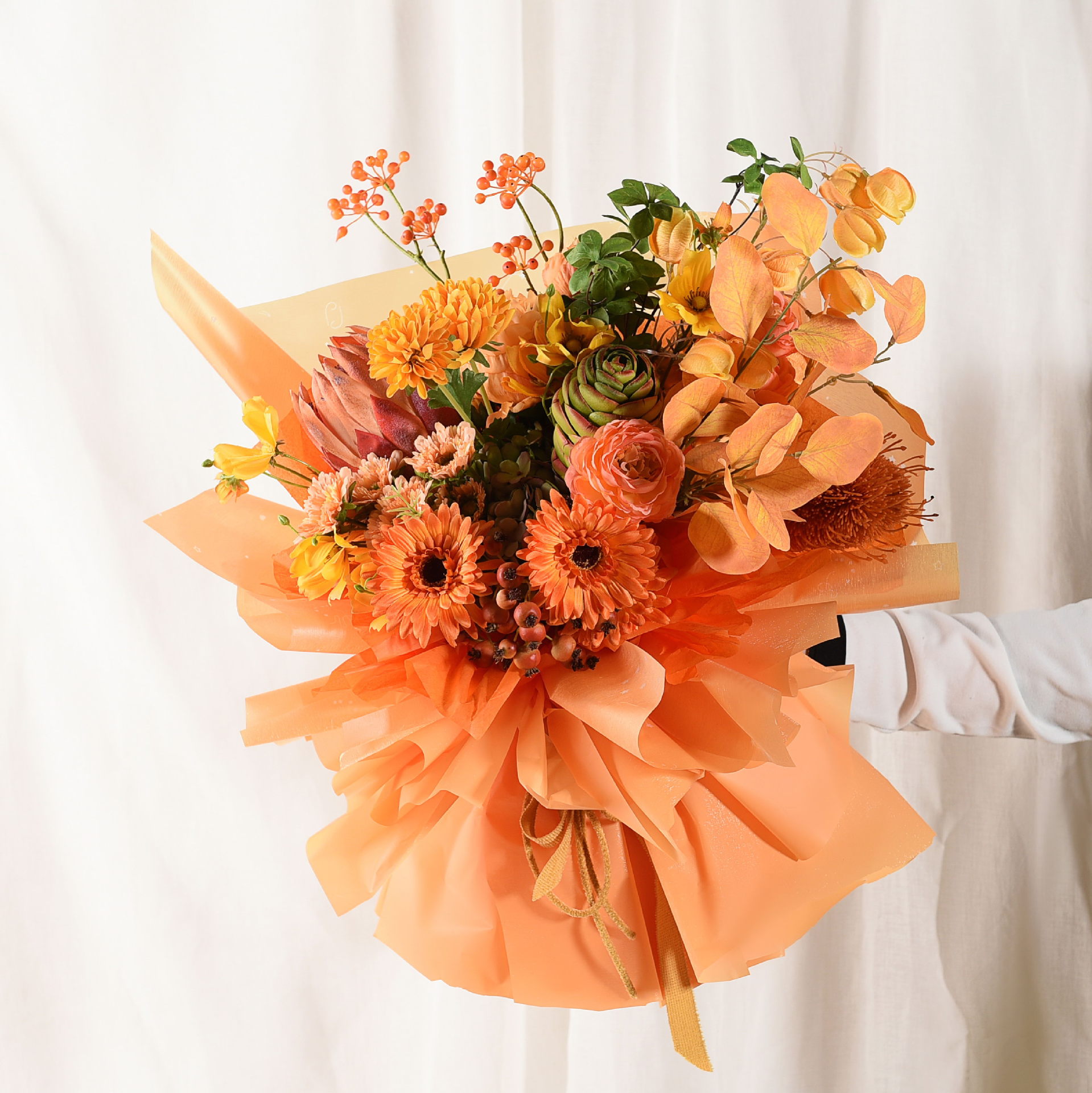 Lizhiran Mai Ami Constellation Series Ramo impermeable Arte floral Papel florería Material de embalaje de regalo al por mayor