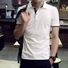 Trend short sleeve T-shirt, men's uniform for leisure, polo, wholesale