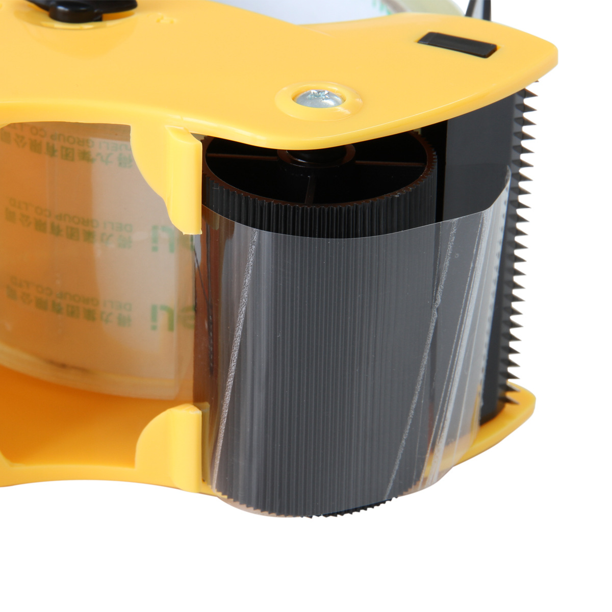 Deli papelería 803 caja de mano sellador 6cm ancho caja manual sellador cortador de cinta máquina de embalaje