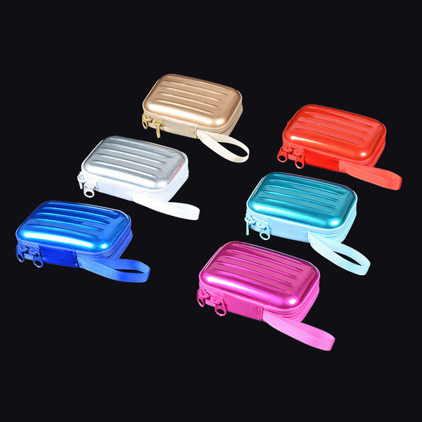 creative rectangular tin box with zipper