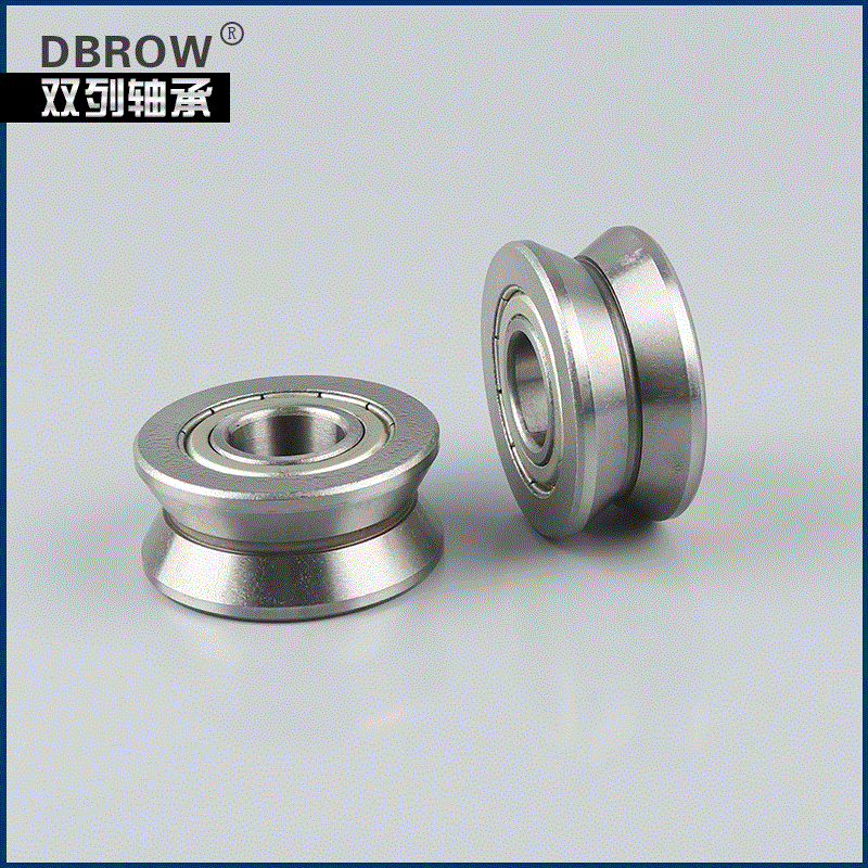 LV202-40/V40双沟道直线导轨滚轮轴承 火焰切割机导轨滚轮