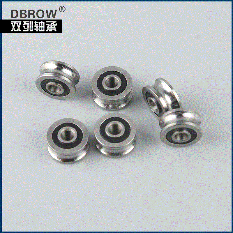 厂家供应LFR50/4  U槽 导轨滚轮轴承 滚珠轴承加工批发