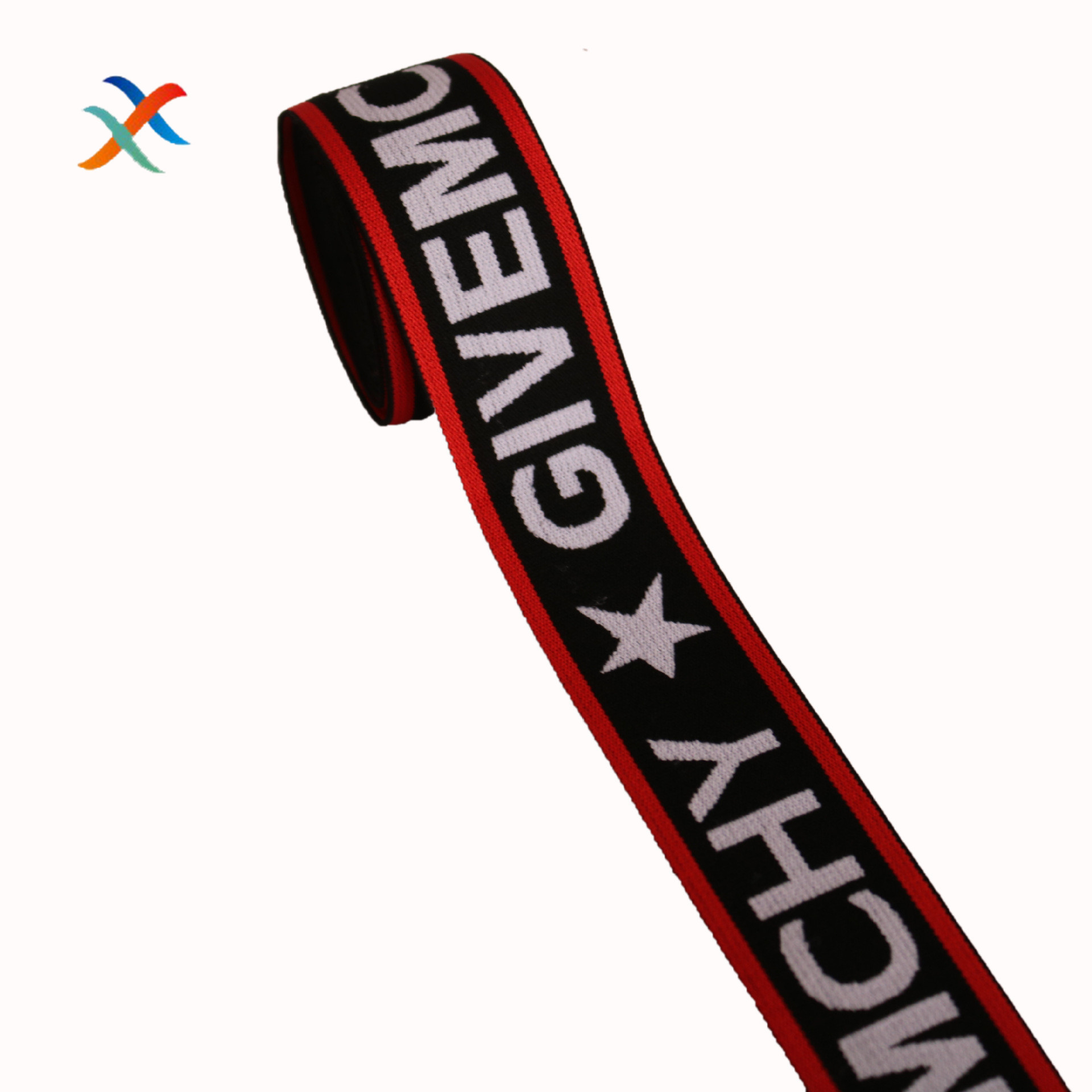 鑫鑫织造提花提字松紧带 内衣裤包边织带 双面加厚高弹力松紧带