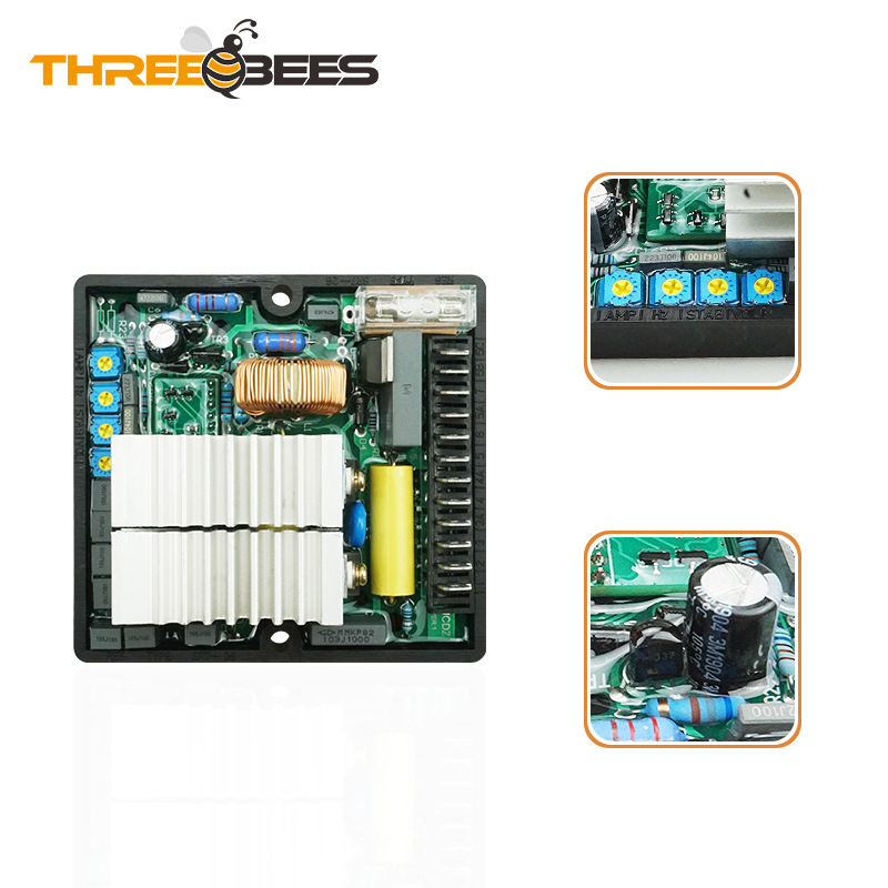 发电机配件自动电压调节器AVR稳压板调压板SR7-2G