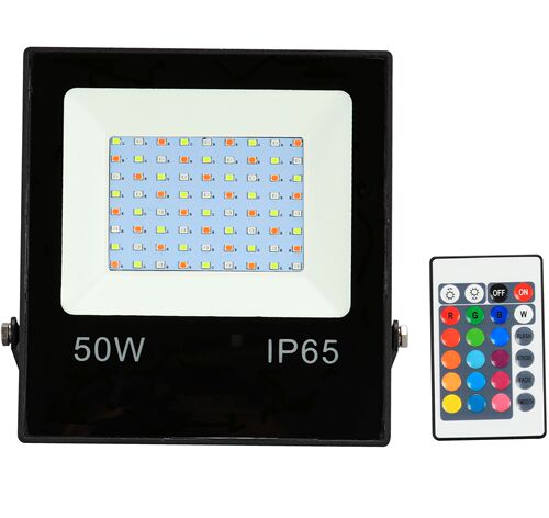 30W50W tree hugger LED spot light seven-color outdoor RGB flood light waterproof dustproof park landscape light lawn light