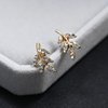 Jewelry, fashionable sophisticated universal earrings, simple and elegant design