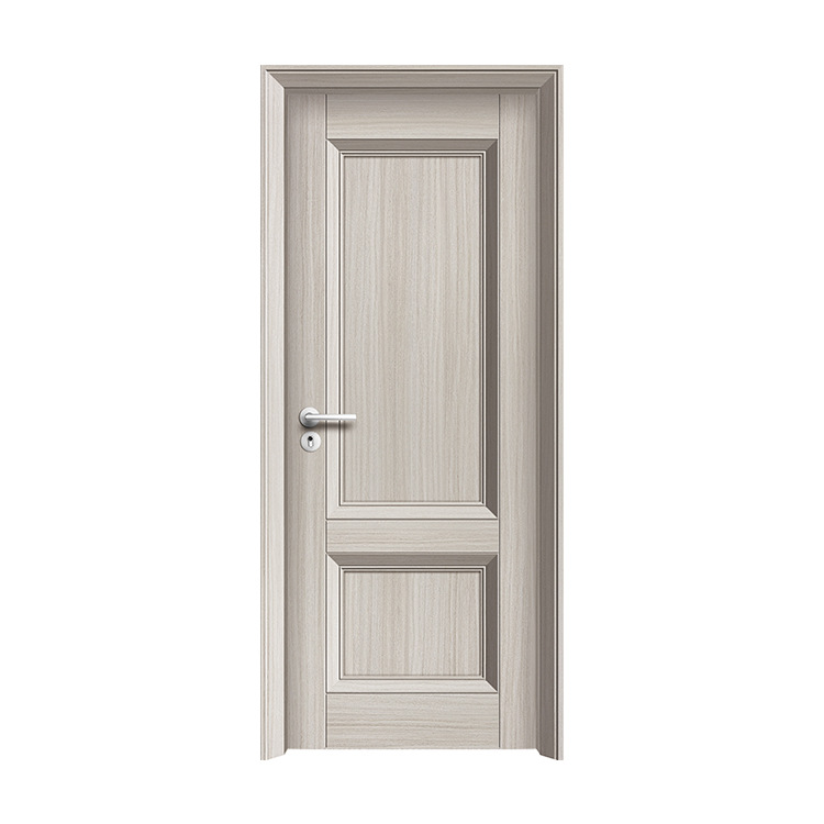 Puerta compuesta de madera maciza de estilo europeo dormitorio puerta plana apartamento familiar puerta corredera de interior puerta invisible personalizado image 4